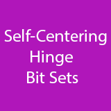 Snappy Self-Centering Hinge Bit Sets