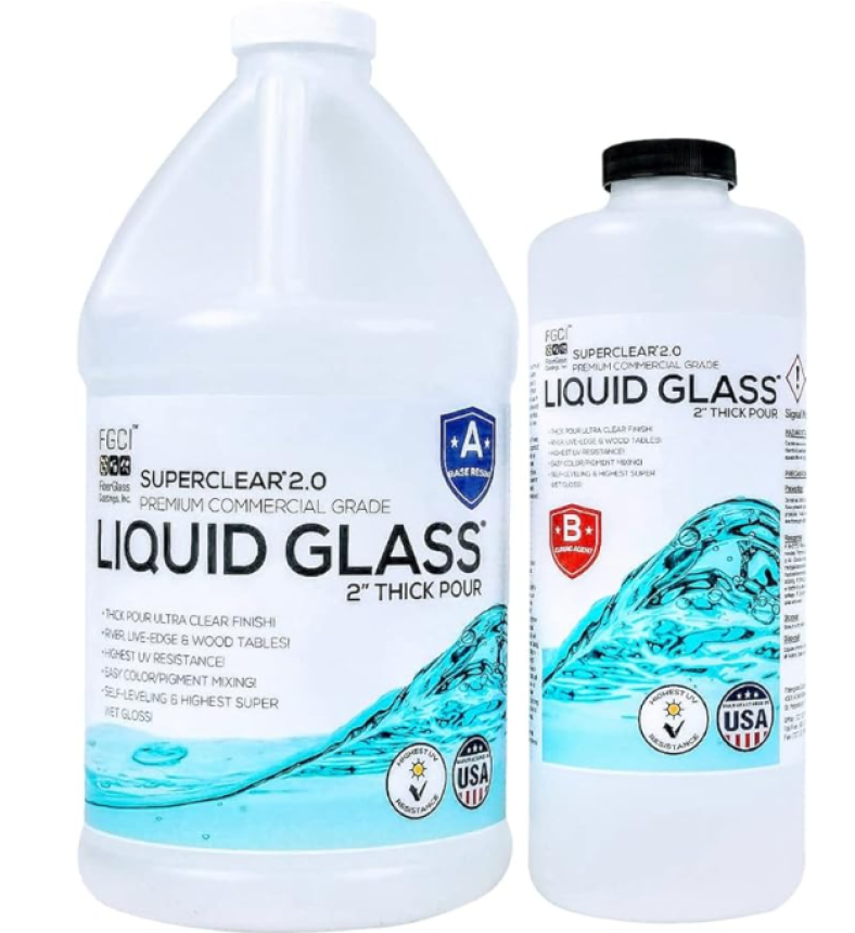 SuperClear Liquid Glass Epoxy .75 Gallon