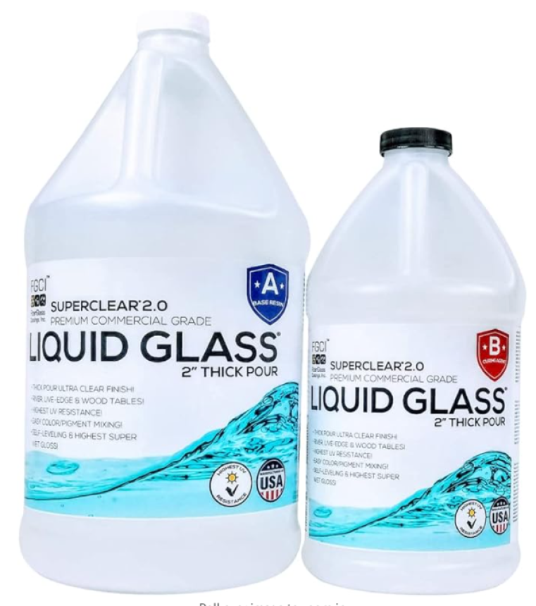 SuperClear Liquid Glass Epoxy 1.5 Gallon