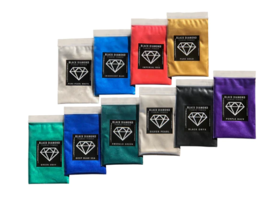 Black Diamond Pigments 10 Pigment Variety Pack #4