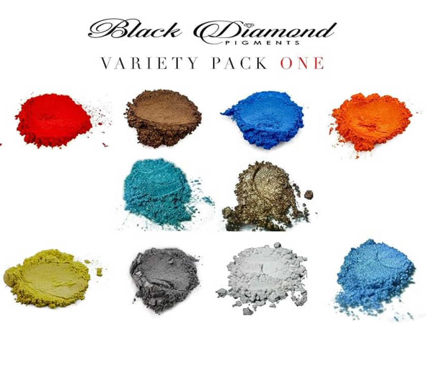 Black Diamond Variety Pack 1 - 10 Pigments 52g Total