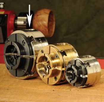 Barracuda 4 Large Woodworking Lathe Chuck System | PSI
