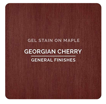 General Finishes Oil-Based Gel Stain Georgian Cherry - Quart