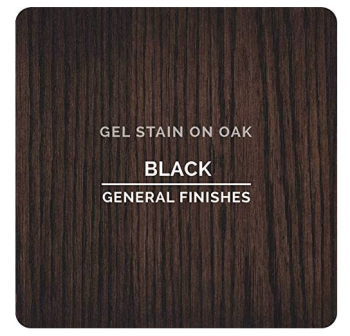 General Finishes Oil-Based Gel Stain Black - Quart