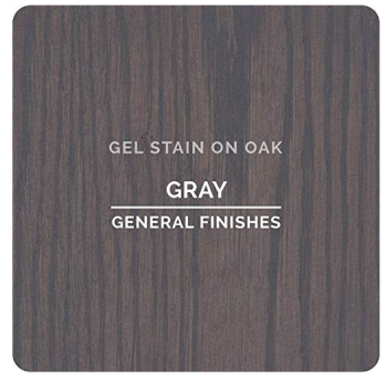 General Finishes Oil-Based Gel Stain Gray - Quart