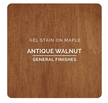 General Finishes Oil-Based Gel Stain Antique Walnut - Quart