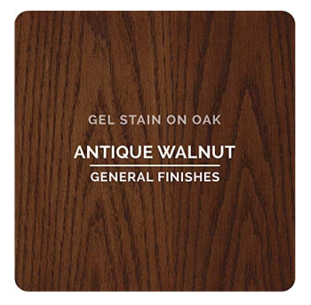 General Finishes Oil-Based Gel Stain Antique Walnut - Quart