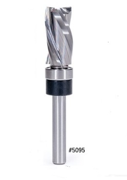 Pattern Helical Downcut Spiral Router Bits Top Bearing Solid Carbide | MLCS