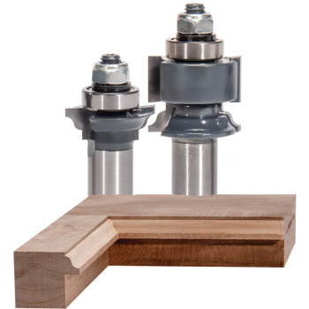 Rail and Stile Router Bits for Small Glass Doors, Muntins, Mullions | MLCS