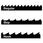 Bandsaw Blades 71-3/4 inch to 72-1/2 inch