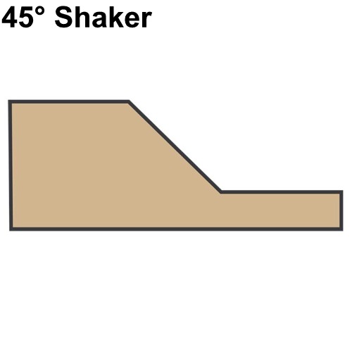 Shaper - Panel Raiser - 45 Deg. Shaker 3/4