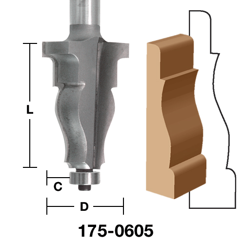 Molding Router Bits 1-7/8