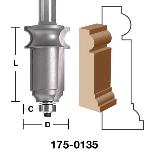 Molding Router Bits 2-1/8