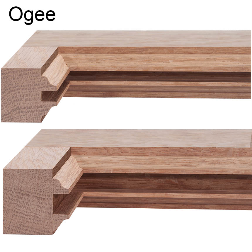 Matched Rail & Stile Cutters for Entry Doors  Ogee 1/2